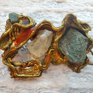 Carvalhu Brazilian 1970s Belt Buckle